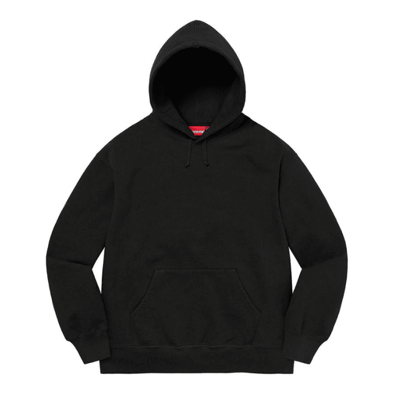 Moletom Supreme Satin Appliqué Preto