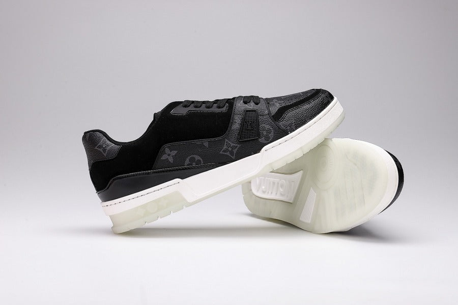 Louis Vuitton Trainer Black Monogram