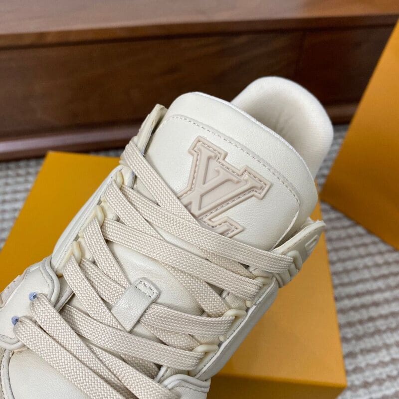 Louis Vuitton LV Trainer Triple Beige