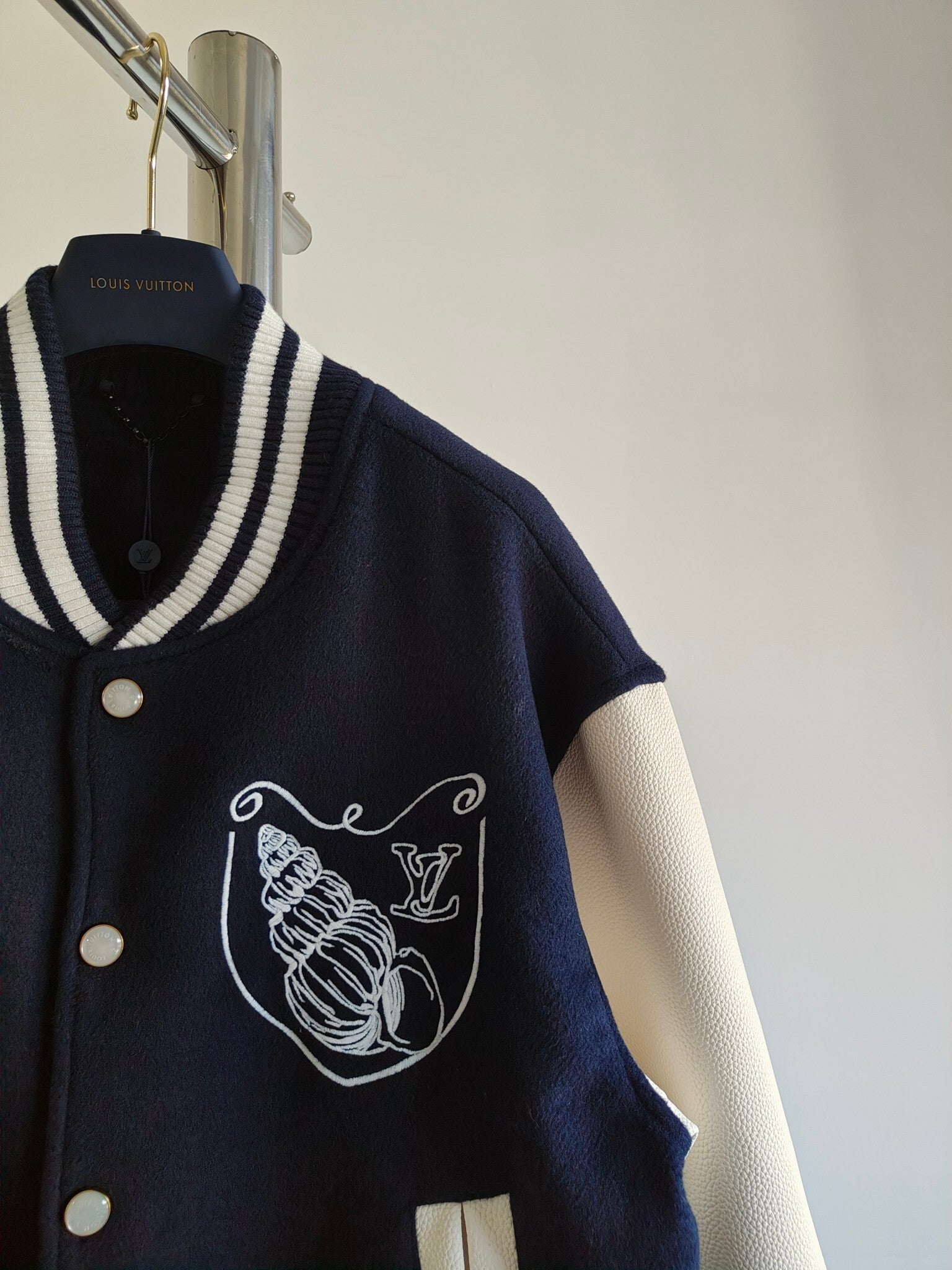 Jaqueta Louis Vuitton Calfskin Varsity