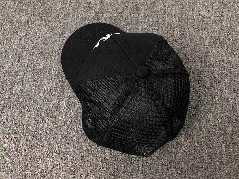 Boné Amiri Trucker AM Paint Drip Logo Preto