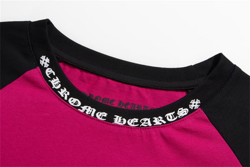 Chrome Hearts Horseshoe Baseball Preta/Rosa