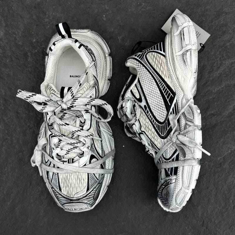 Balenciaga 3XL White Black
