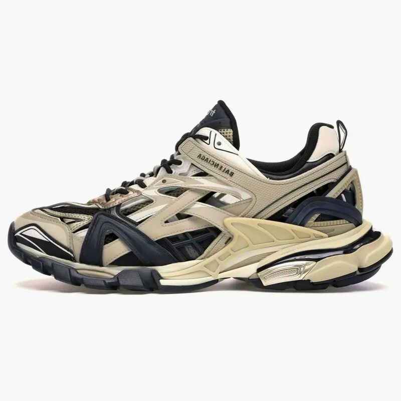 Balenciaga Track 2.0  Beige Black