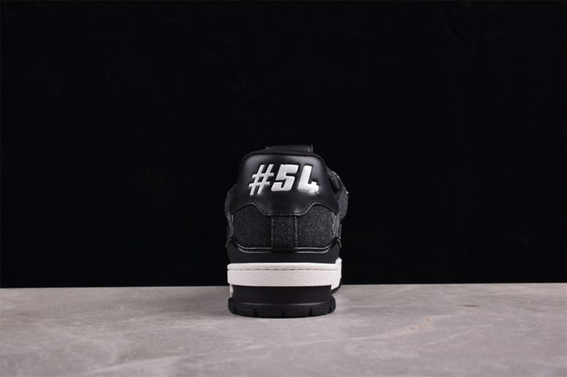 Louis Vuitton LV Trainer Black Damier 3D Denim